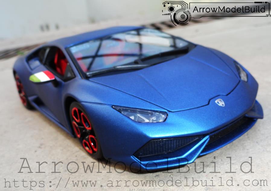 Picture of AeroModelBuild Lamborghini LP610 Built & Painted 1/18 Model Kit