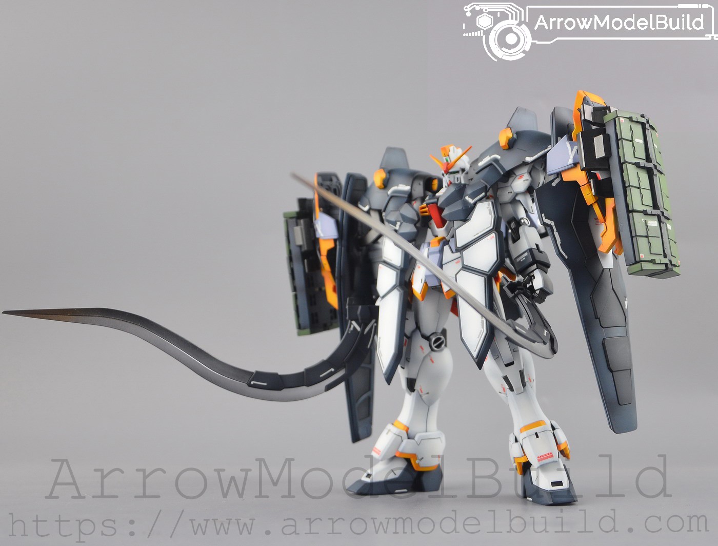 Picture of AeroModelBuild Sandrock Gundam EW with Armadillo and Missile Built & Painted MG 1/100 Model Kit