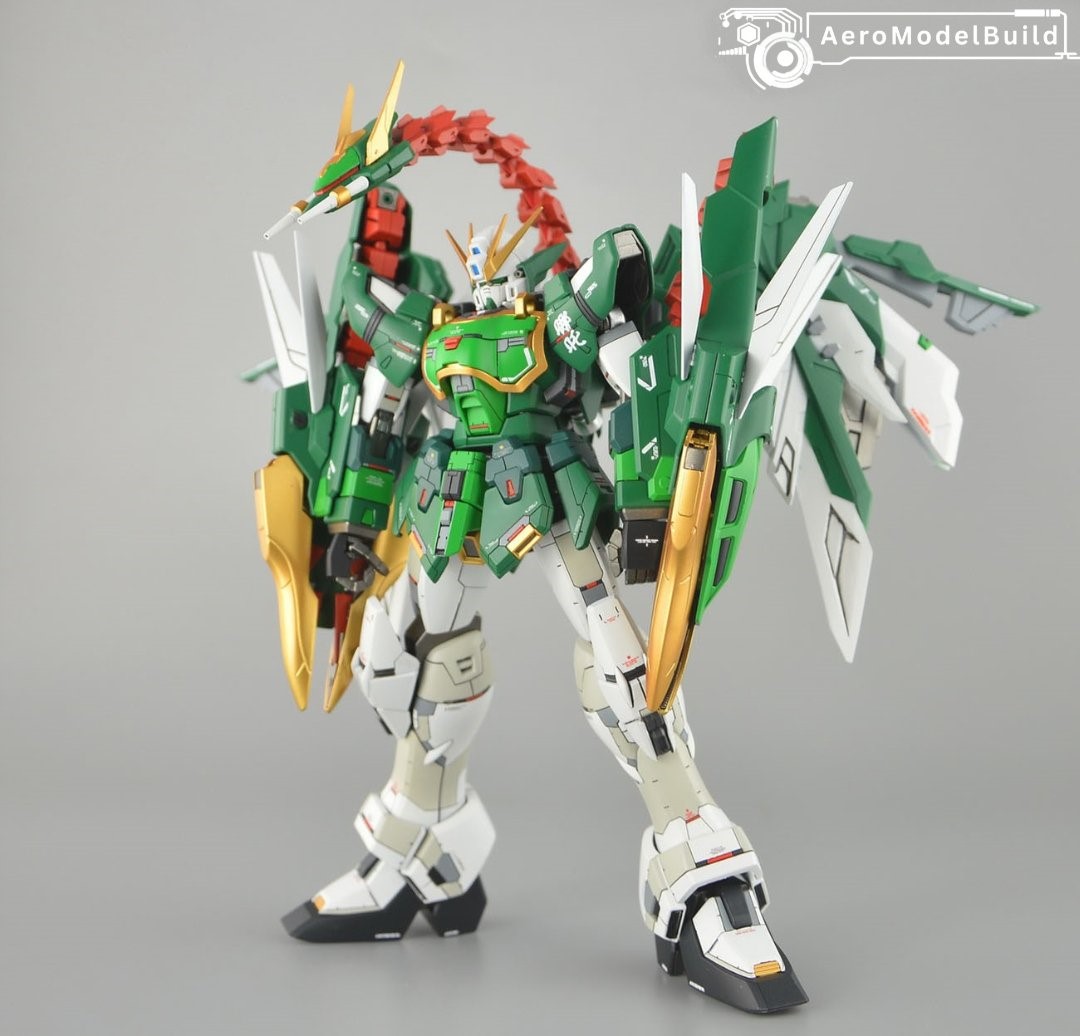 Picture of AeroModelBuild Nataku Altron Gundam EW Resin Kit Built & Painted 1/100 Model Kit