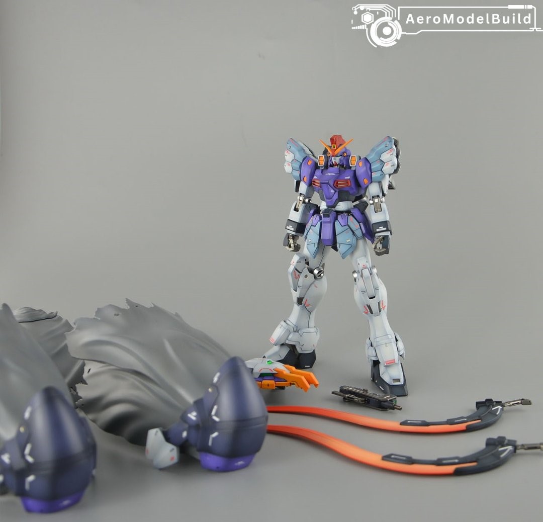 Picture of AeroModelBuild Sandrock Gundam Custom EW Built & Painted MG 1/100 Model Kit