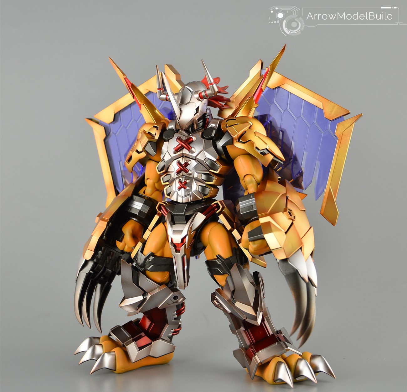 Picture of AeroModelBuild Wargreymon (Amplified) Special Metal Shaping Built & Painted Model Kit