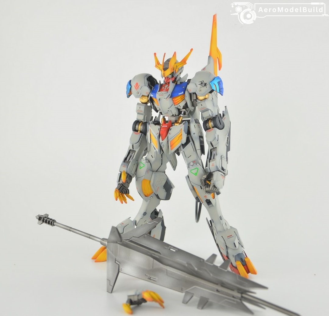 Picture of AeroModelBuild Barbatos Lupus Rex (Weathering) Built & Painted 1/100 Model Kit
