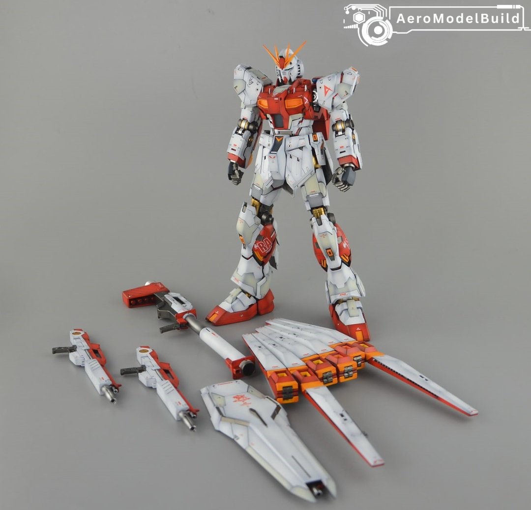 Picture of AeroModelBuild Nu Gundam Ver.ka Built & Painted MG 1/100 Model Kit