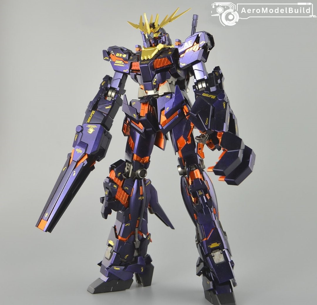Picture of AeroModelBuild Gundam Banshee Built & Painted MG 1/100 Model Kit