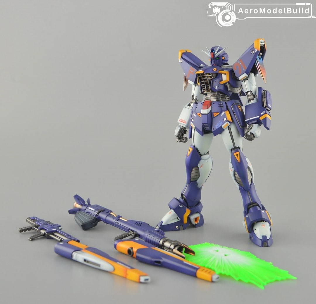 Picture of AeroModelBuild F91 Gundam (Harrison Madin Custom) Built & Painted MG 1/100 Model Kit