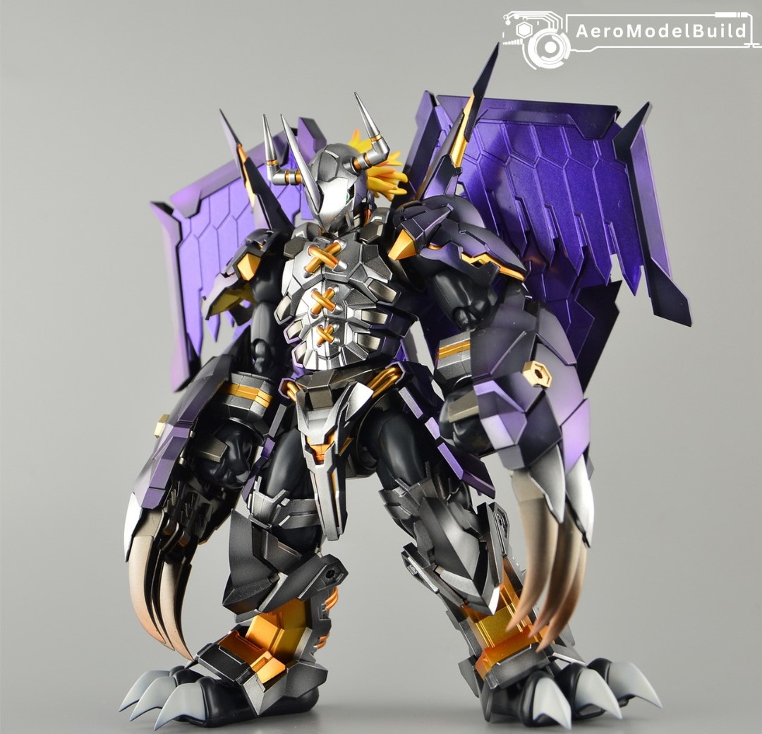 Picture of AeroModelBuild Black Wargreymon (Amplified) Built & Painted Model Kit