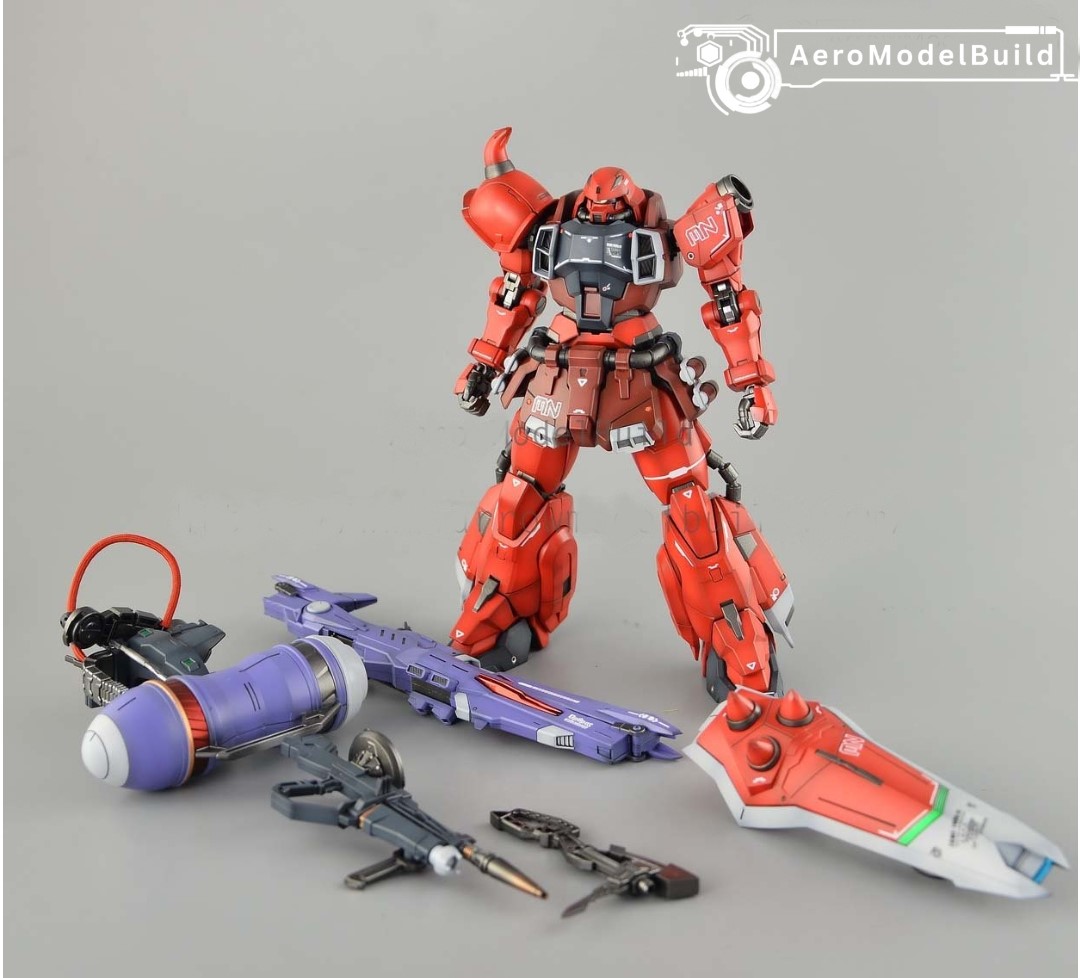 Picture of AeroModelBuild Gunner Zaku Warrior (Lunamaria Hawke Custom) Built & Painted MG 1/100 Model Kit