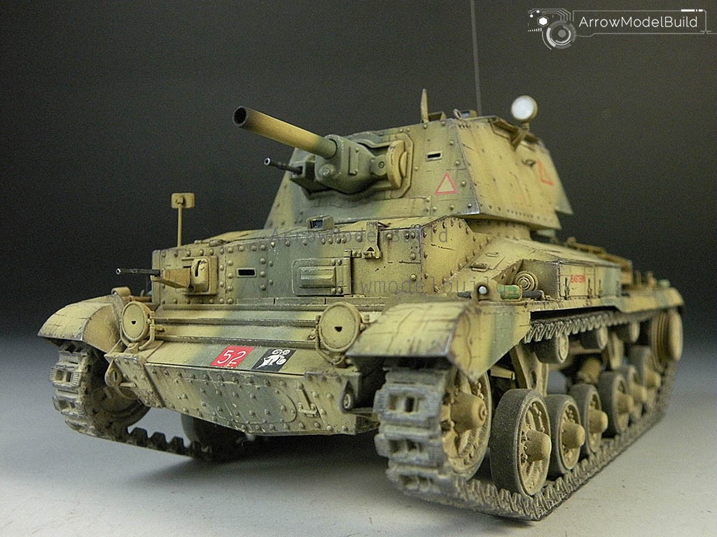 Picture of AeroModelBuild Cruiser Tank A10 MK.IIA Built & Painted 1/35 Model Kit
