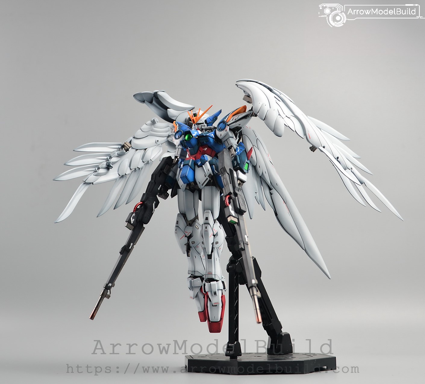 Picture of AeroModelBuild Wing Gundam Zero EW ver Ka Built & Painted MG 1/100 Model Kit