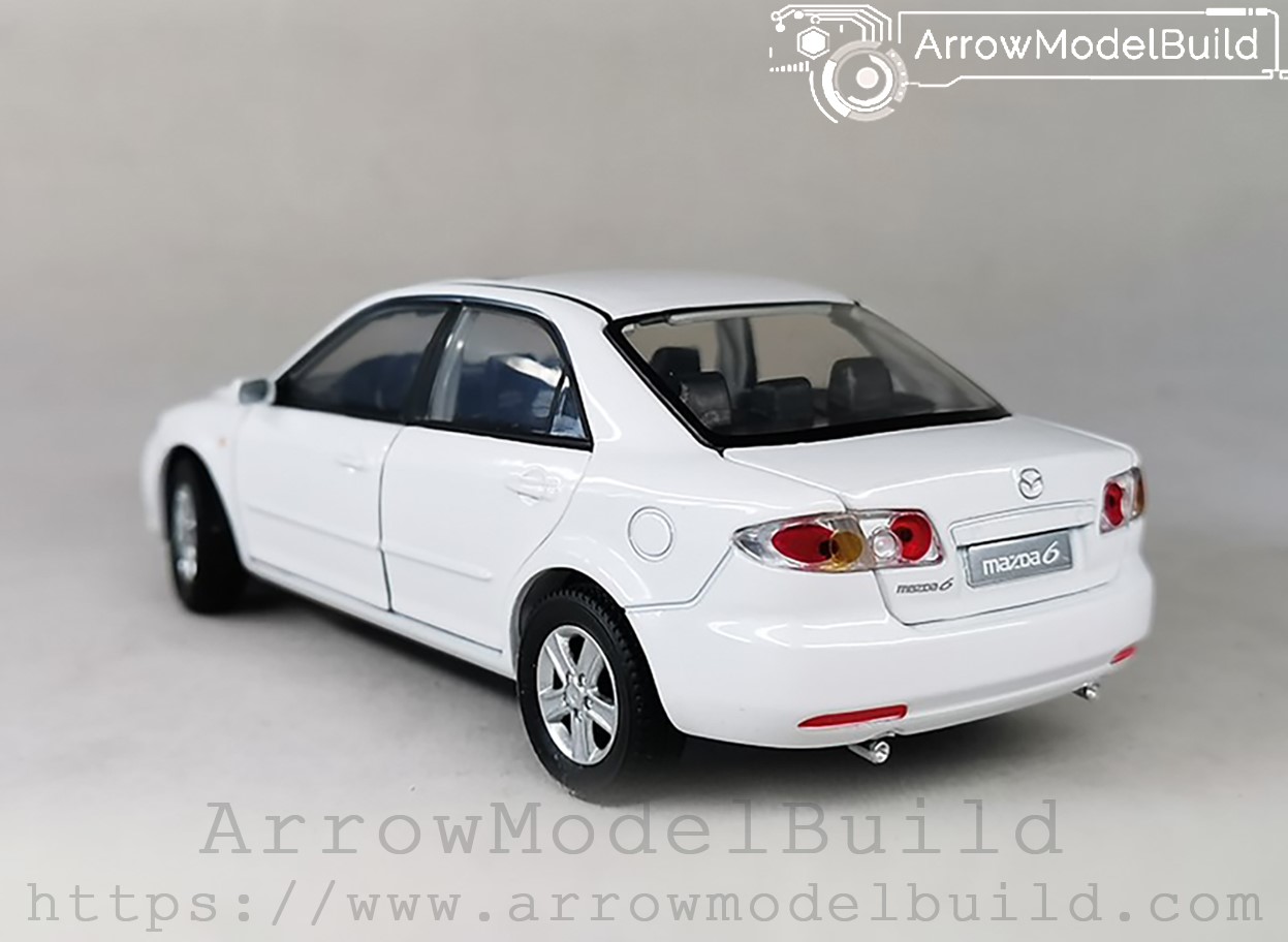 Picture of AeroModelBuild Mazda 6 Custom Color (Bright White) Built & Painted 1/32 Model Kit
