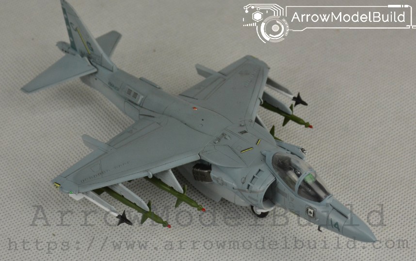 Picture of AeroModelBuild Harrier AV-8B Attack Aircraft Built & Painted 1/72 Model Kit