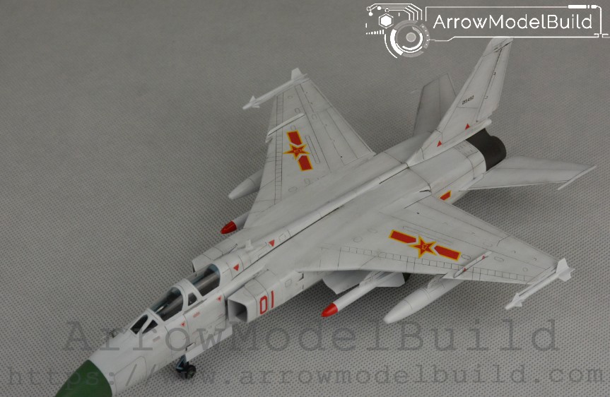 Picture of AeroModelBuild Chinese Old Flying Leopard fbc1 Attack Aircraft Fighter Bomber Built & Painted 1/72 Model Kit