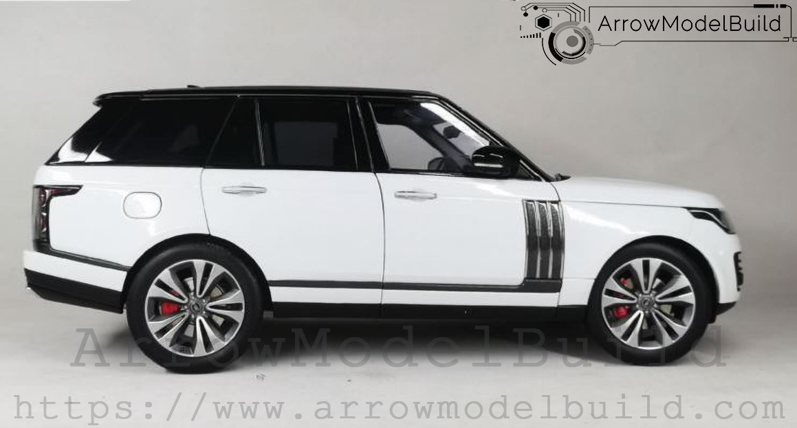 Picture of AeroModelBuild Land Range Rover SUV 2021 (Fuji White) Built & Painted 1/24 Model Kit