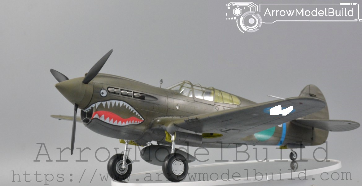 Picture of AeroModelBuild P-40 Fighter Built & Painted 1/32 Model Kit