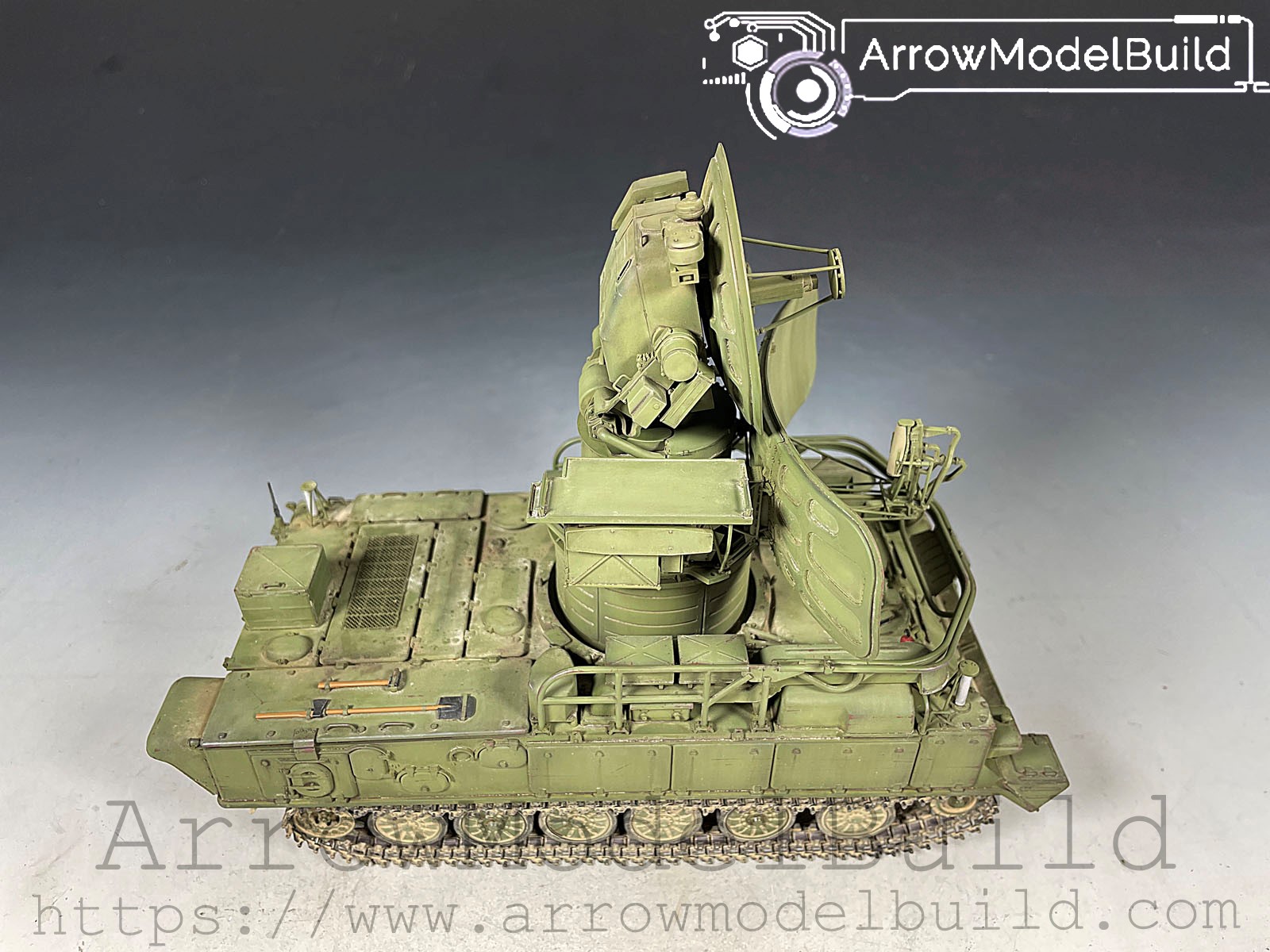 Picture of AeroModelBuild 1S91 Radar Vehicle Built & Painted 1/35 Model Kit